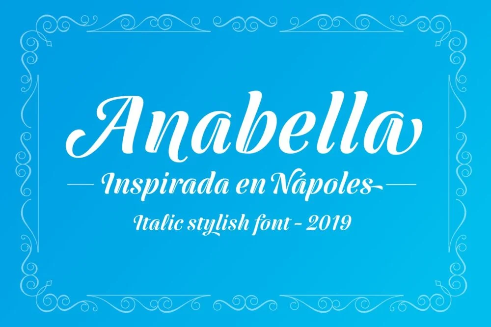 Anabella Italic Font