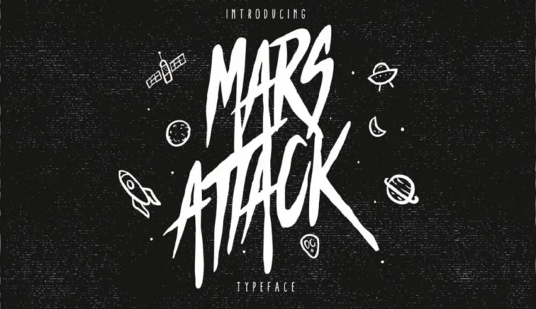 Mars Attack Font