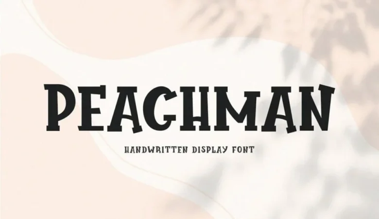 Peachman Font