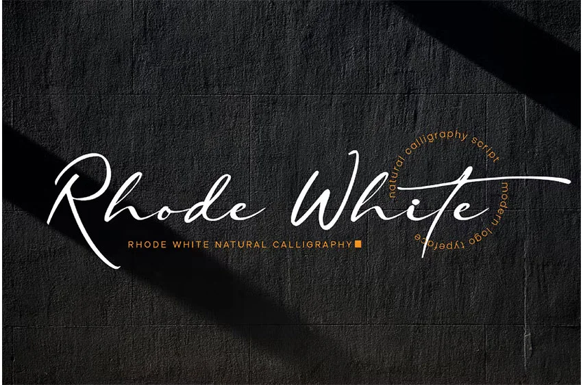 Rhode White Font