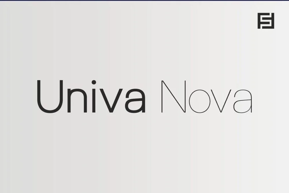 Univa Nova Font