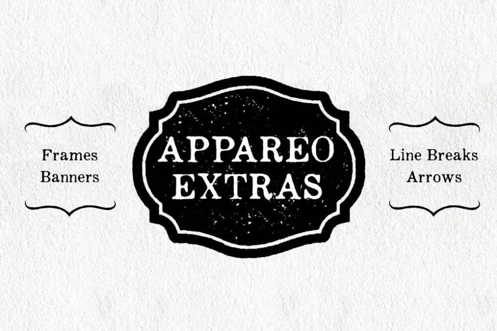 Appareo Extras Font