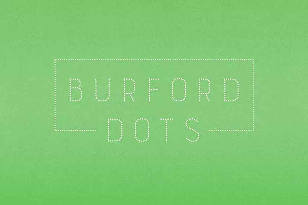 Burford Dots Font