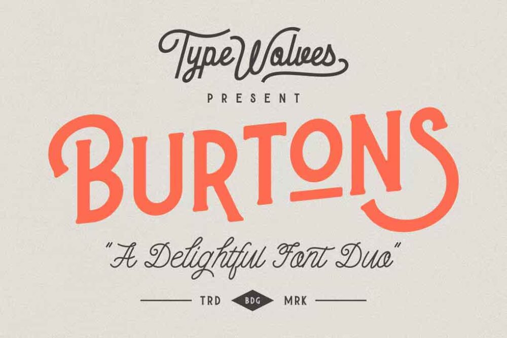 Burtons Font
