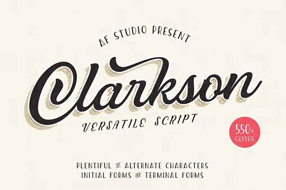 Clarkson Script Font