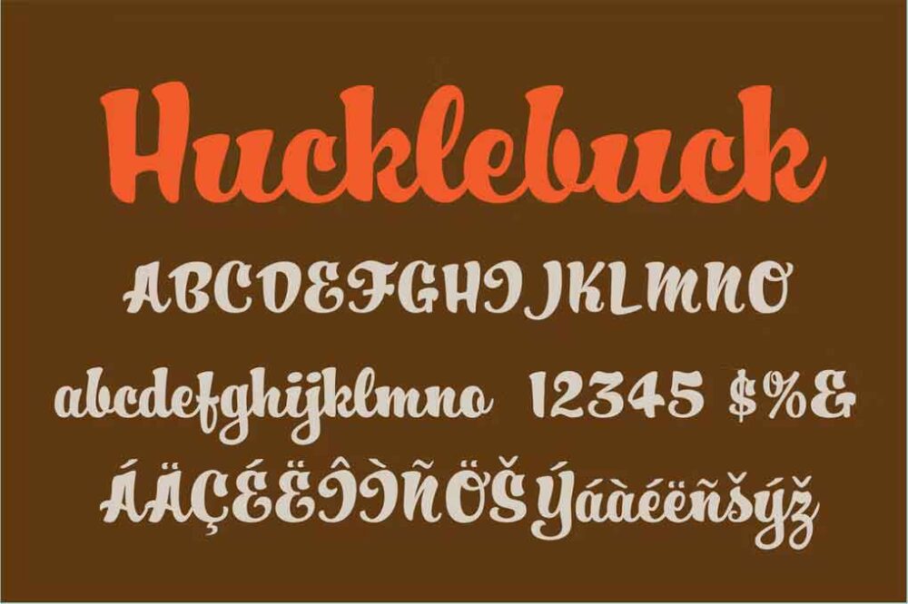Hucklebuck Font
