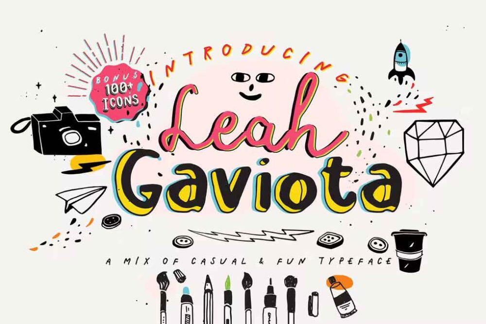 Leah Gaviota Font