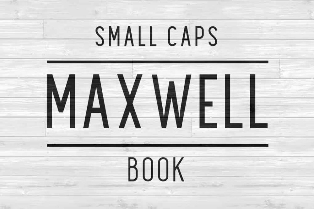 Maxwell Sans Small Caps Book Font