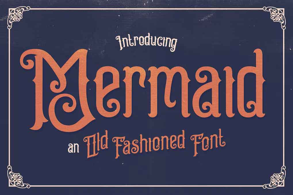 Mermaid Typeface Font
