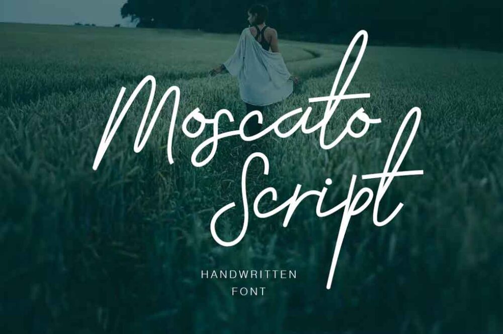 Moscato Script Font