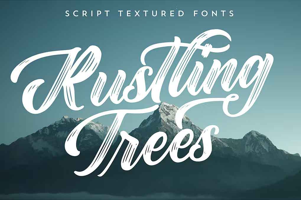 Rustling Trees Font
