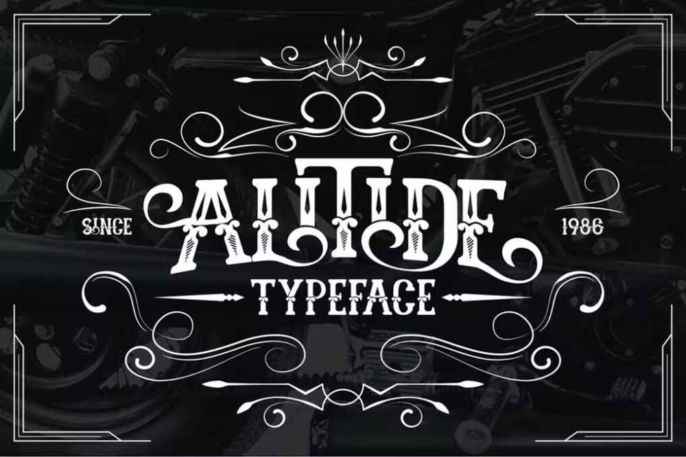 ALITIDE Typeface Font