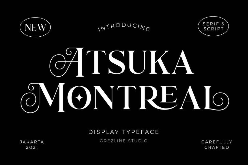 Atsuka Montreal Font