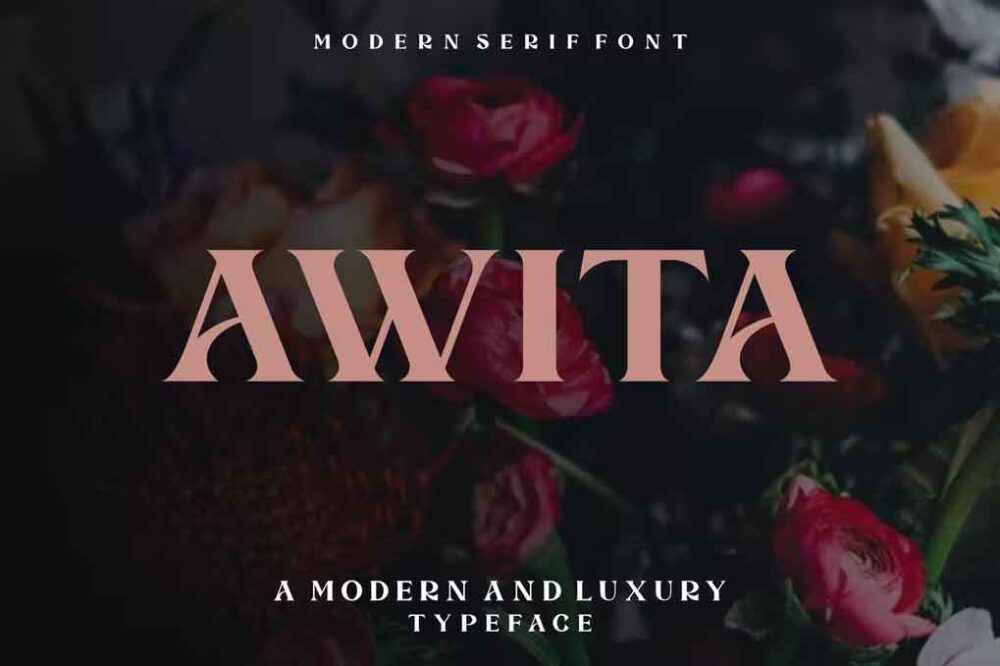 Awita Modern Serif Font