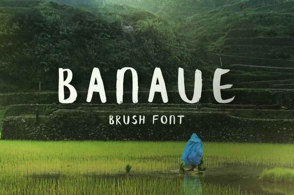 Banaue Handwritten Brush Font