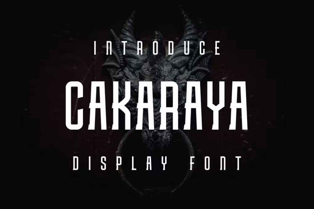 Cakaraya Font