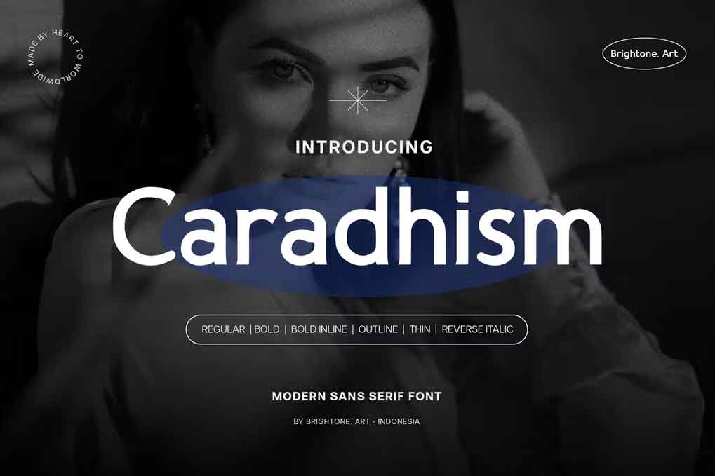 Caradhism Modern Font