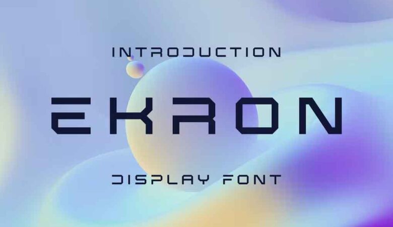 Ekron Font