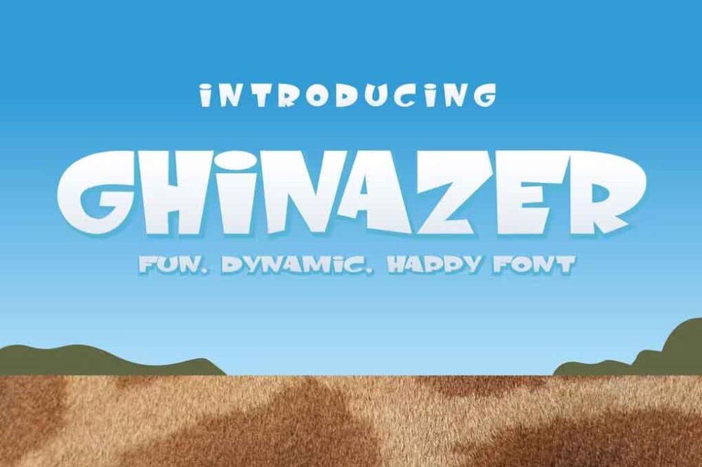 Ghinazer Font