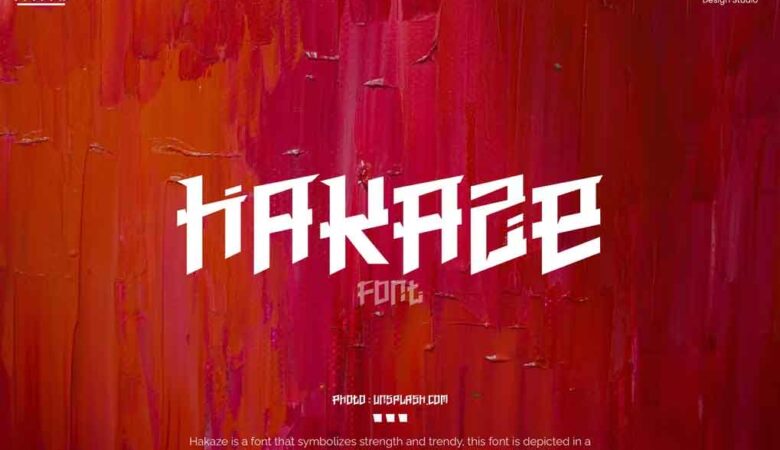 Hakaze Font