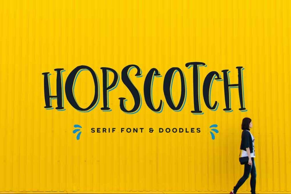 Hopscotch Font