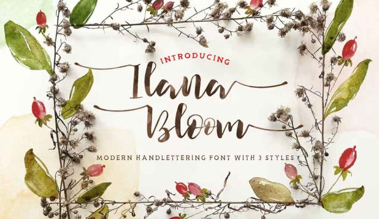 Ilana Bloom Font