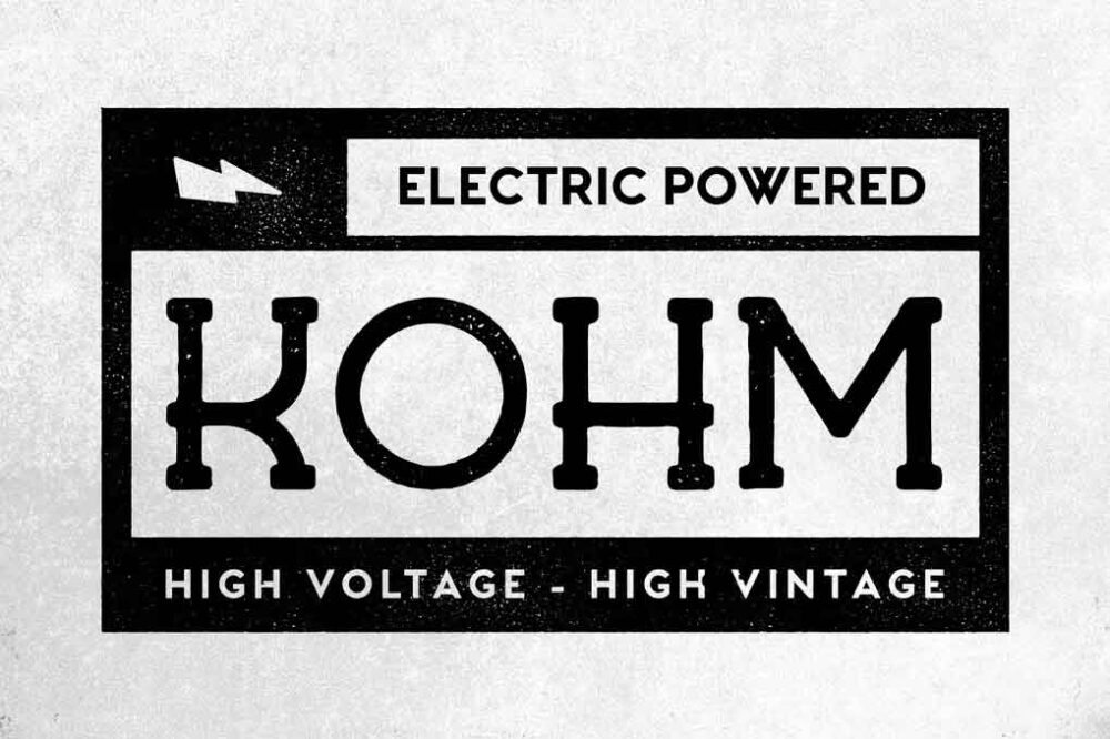 Kohm Vintage Font