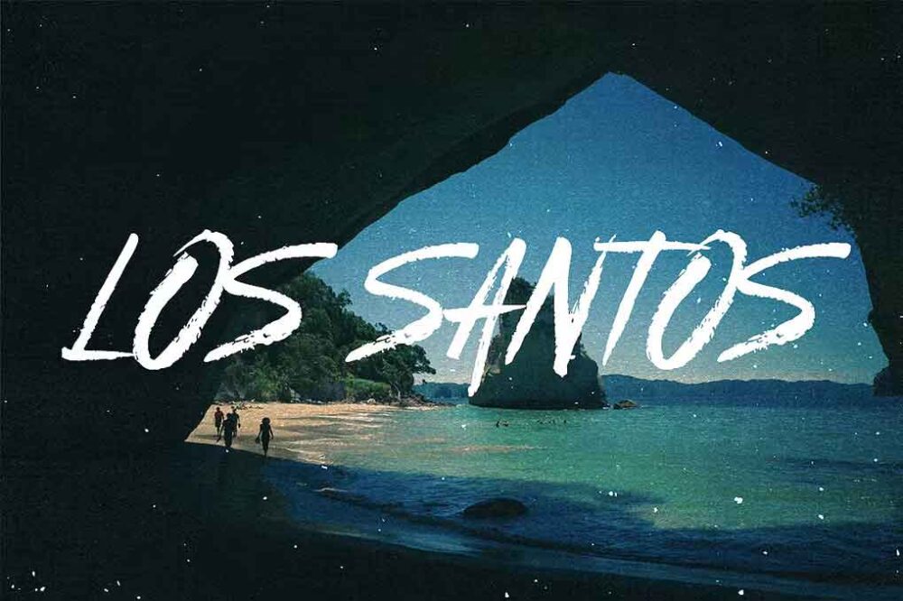 Los Santos Typeface Font