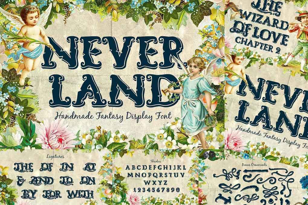 Neverland Fantasy Vintage Font