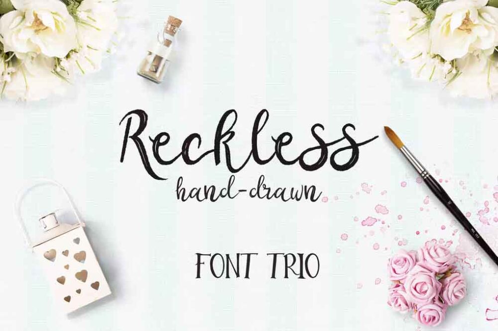 Reckless Font Trio