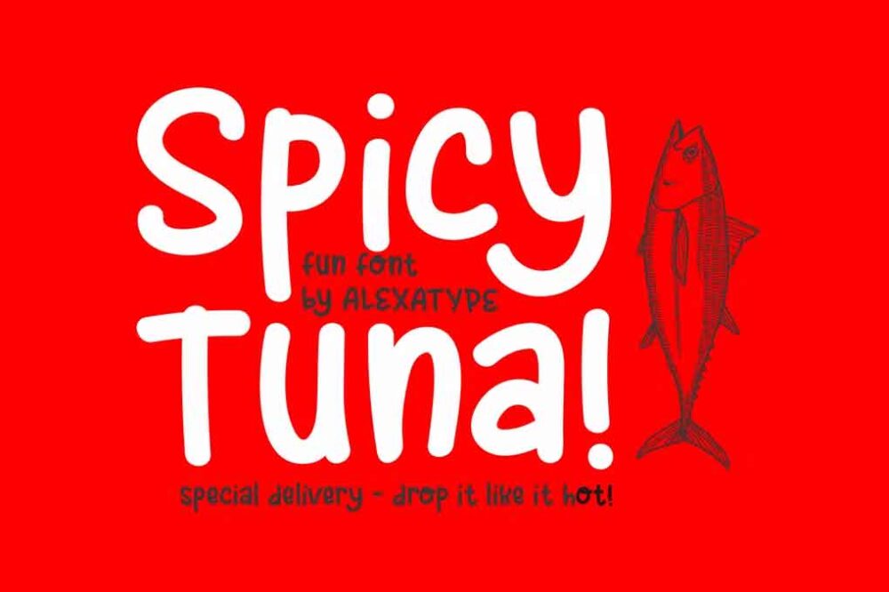 Spicy Tuna Font
