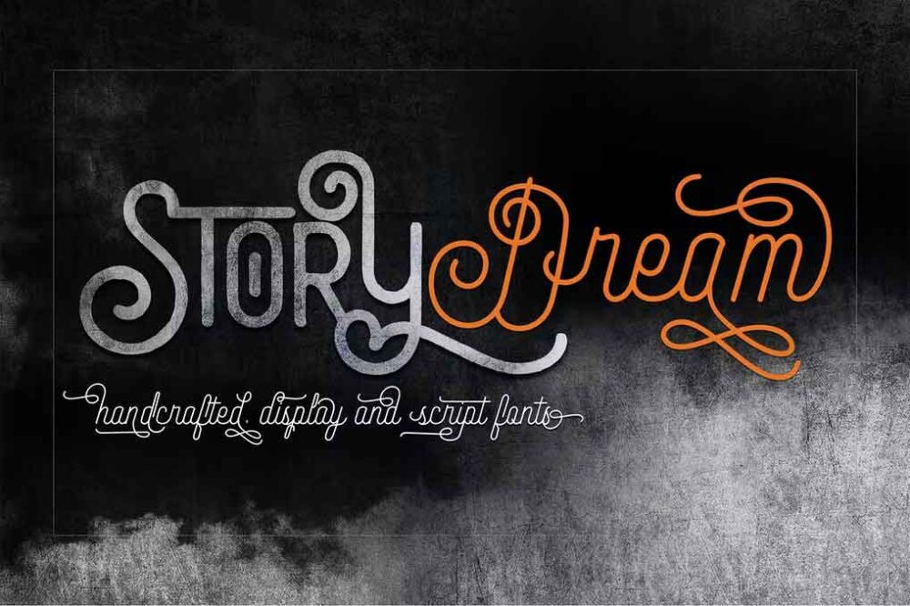 Story Dream Script Font