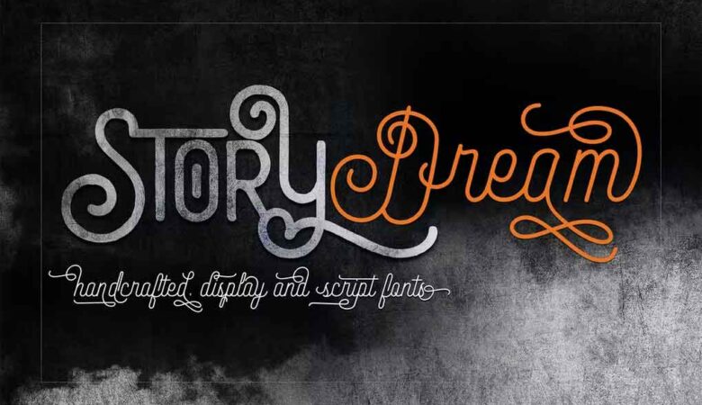 Story Dream Script Font