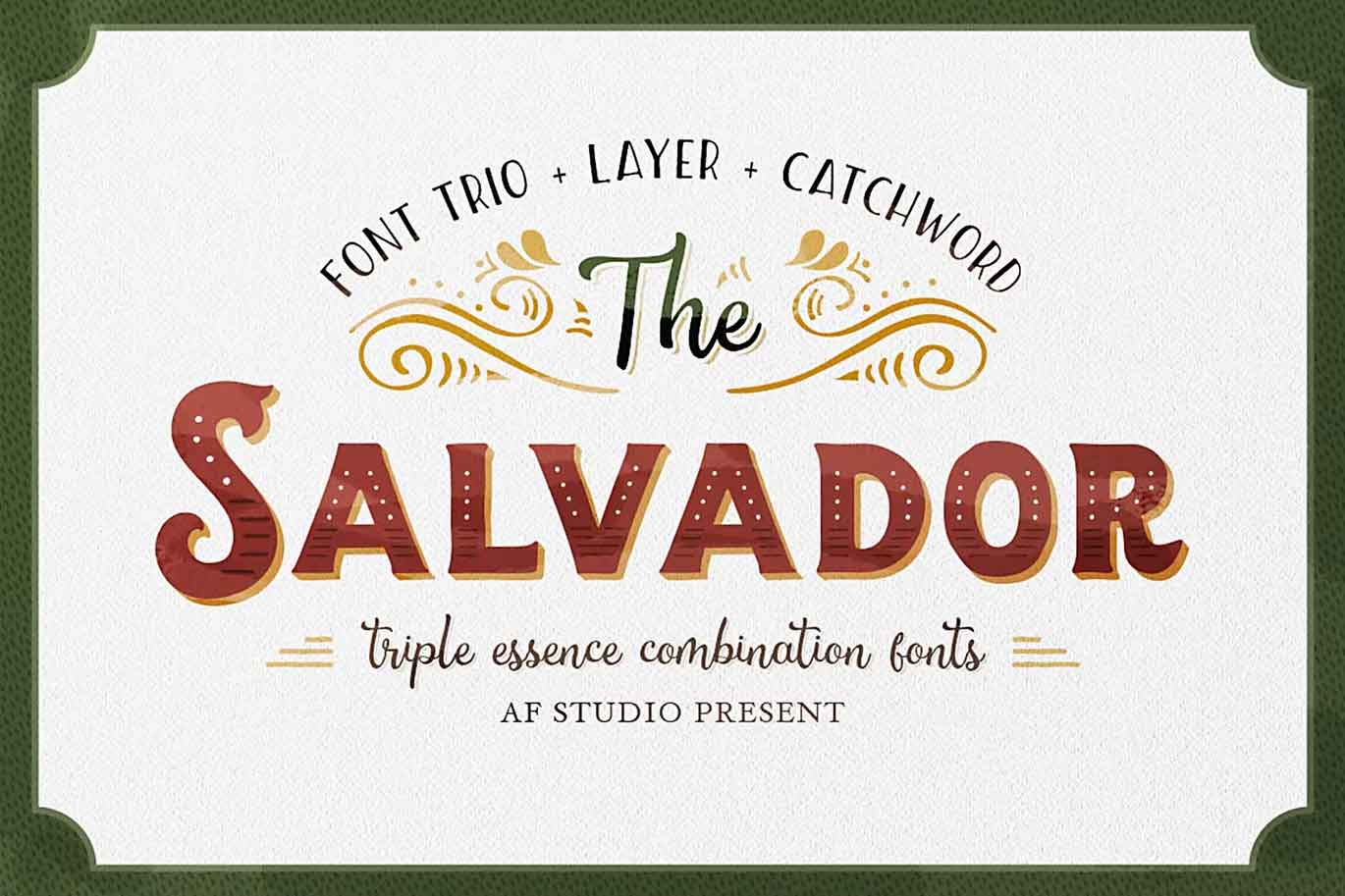 The Salvador Font