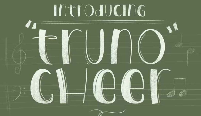 Truno Cheer Font