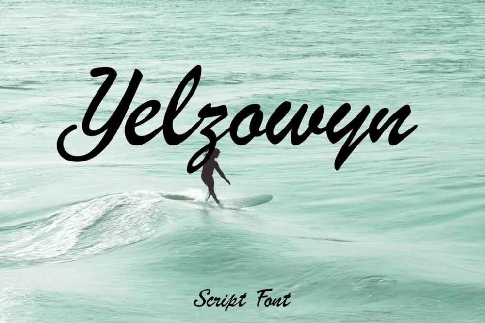 Yelzowyn Script Font