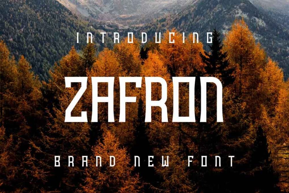 Zafron Font