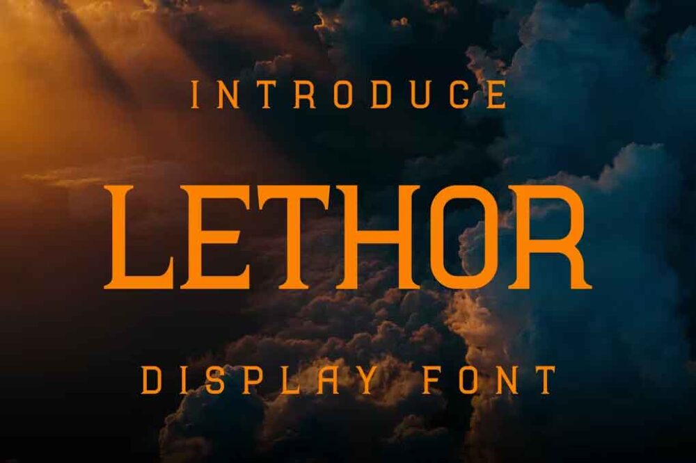 Lethor Font