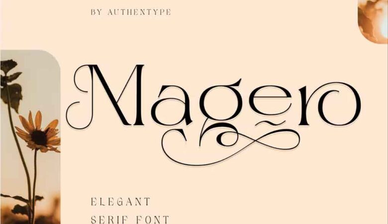 Magero Elegant Serif Font