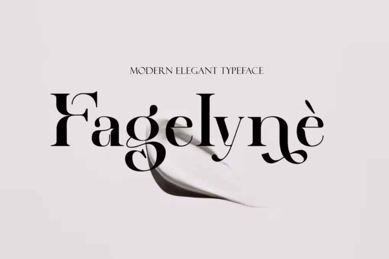 Modern Elegant Font - Dafont File