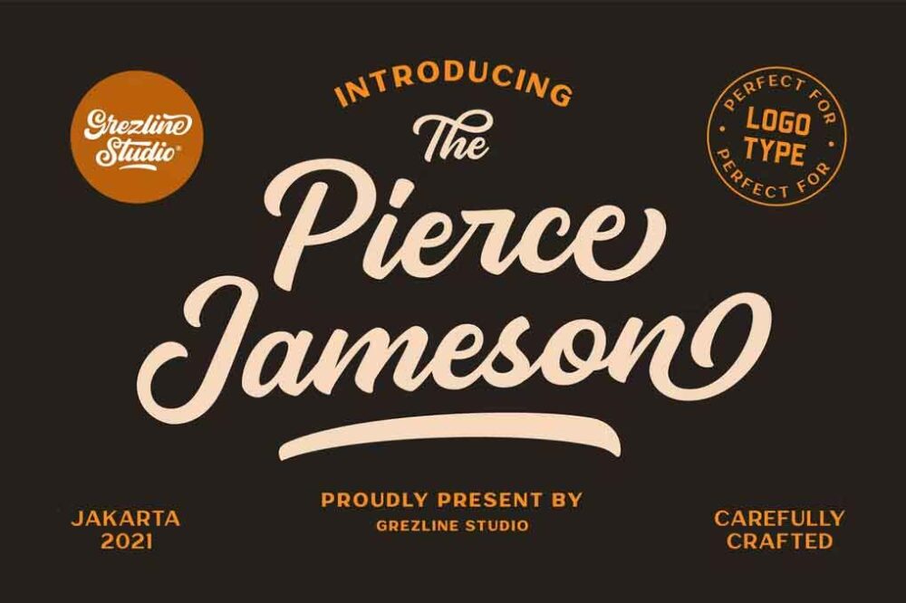 Pierce Jameson Font Family