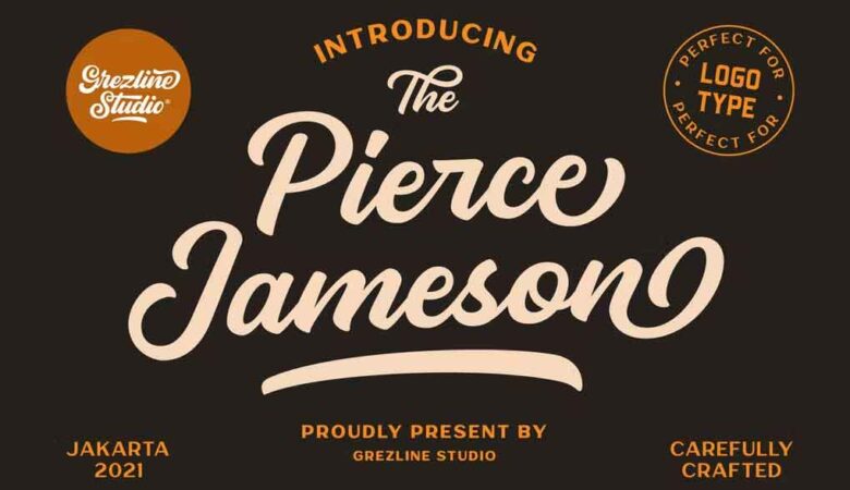 Pierce Jameson Font Family