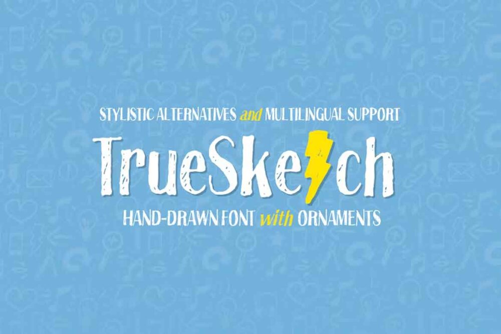 Truesketch Font