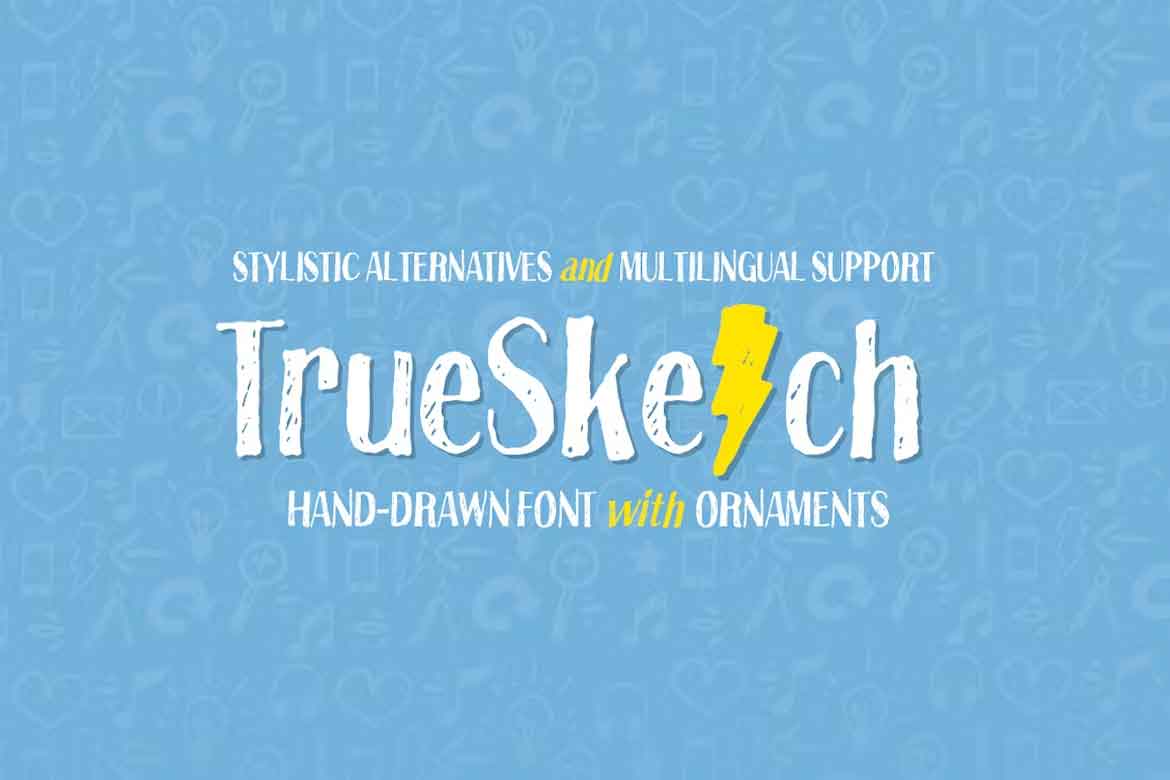 Truesketch Font