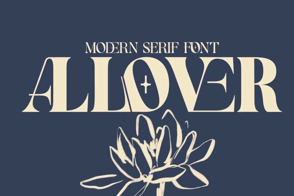 Allover Modern Font