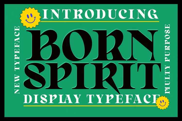 Born Spirit Font