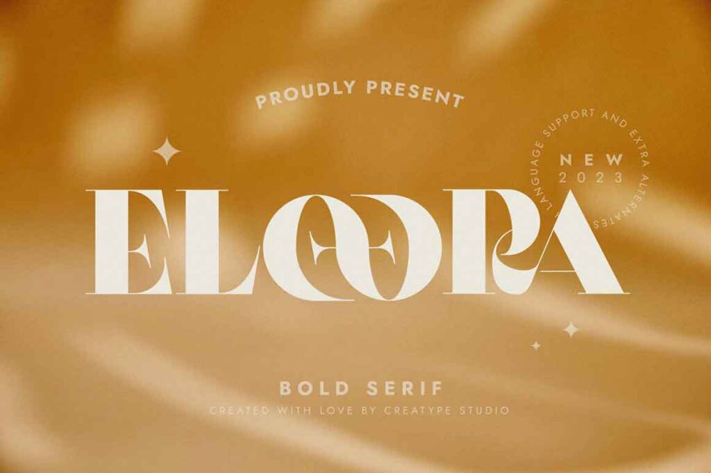 Eloora Bold Serif