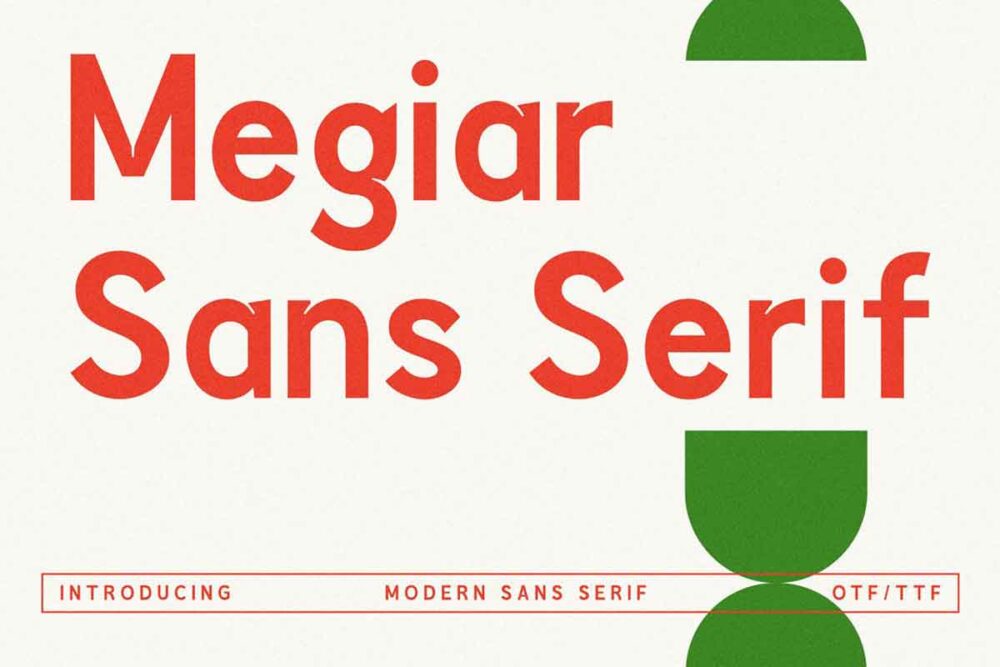 Megiar Sans Serif Font