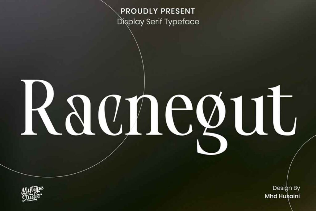 Racnegut - Display Serif