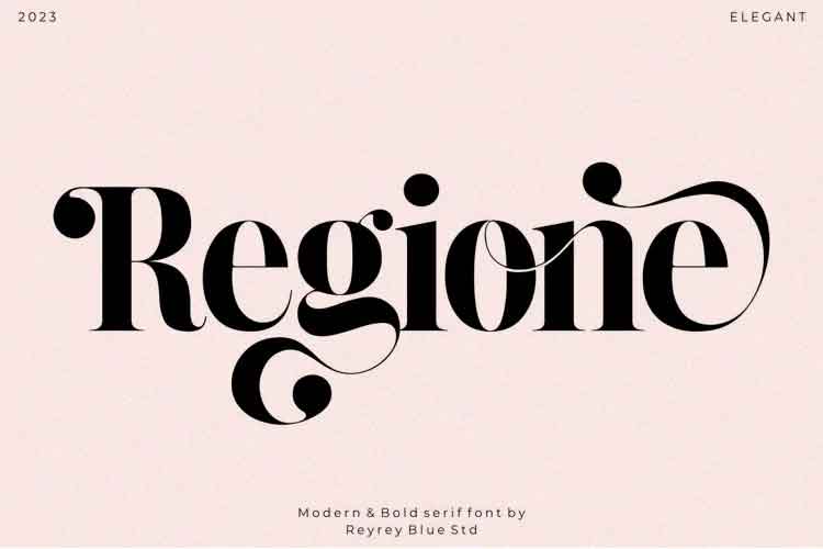 Regione - Elegant Serif